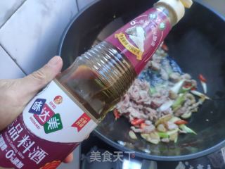 孜然肉丝鱿鱼的做法步骤：7