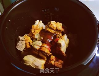 五花酱肉的做法步骤：8