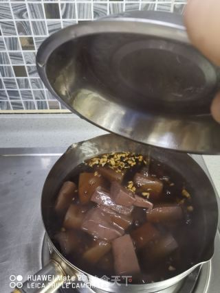 韭菜猪红的做法步骤：5