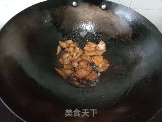 五花肉青椒炒笋的做法步骤：4