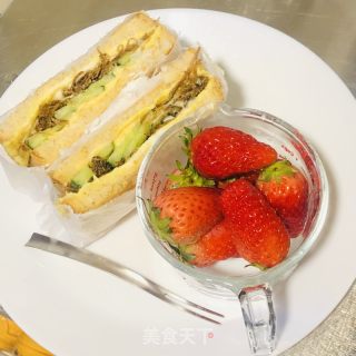 早餐三明治的做法步骤：11