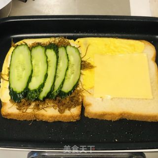 早餐三明治的做法步骤：9