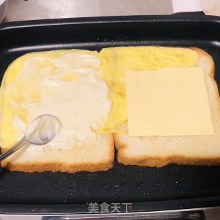 早餐三明治的做法步骤：7