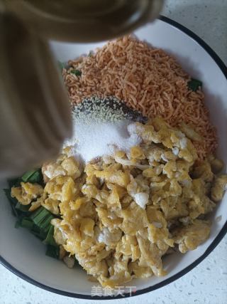 韭菜方便面水饺的做法步骤：8