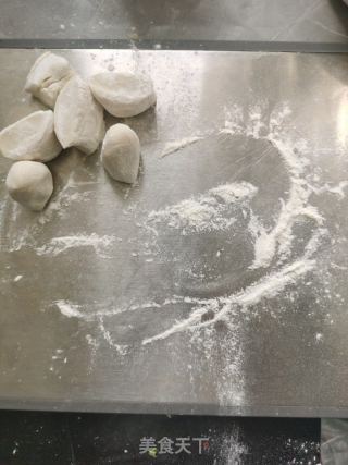 糖饼，烙饼小白第一次烙糖饼的做法步骤：2