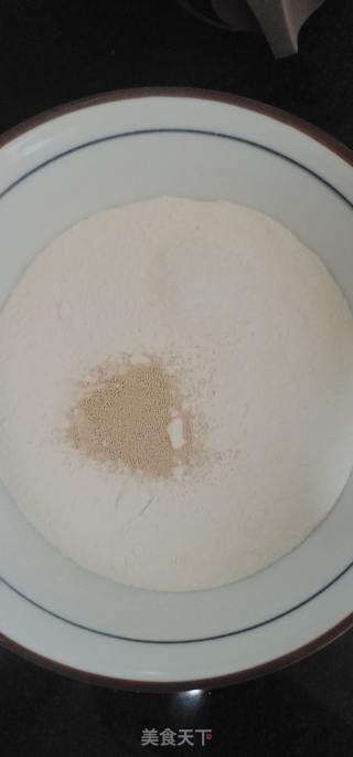 花生酱发面饼的做法步骤：3