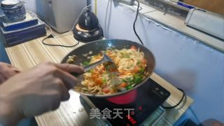 蛋炒饸烙面的做法步骤：10