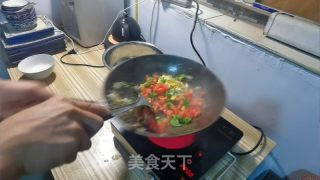 蛋炒饸烙面的做法步骤：8