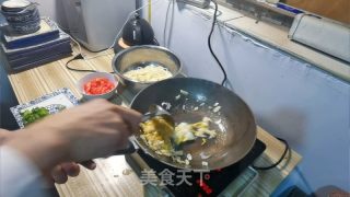 蛋炒饸烙面的做法步骤：6