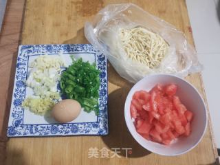 蛋炒饸烙面的做法步骤：1