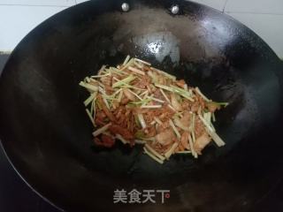 芹菜肉丝炒粉条的做法步骤：6