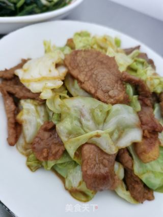 包菜炒肉的做法步骤：9