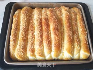 椰蓉排包的做法步骤：15