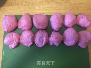 火龙果麻薯软欧包的做法步骤：9