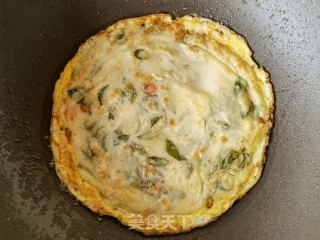 花椒叶鸡蛋煎饼的做法步骤：12
