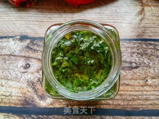 香椿汤面的做法步骤：1