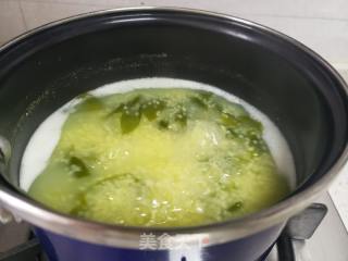 槐叶小米粥的做法步骤：5