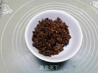 酱香菜干腊肉莜面包子的做法步骤：3