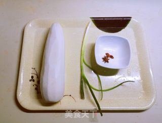 蚝汁白萝卜的做法步骤：1