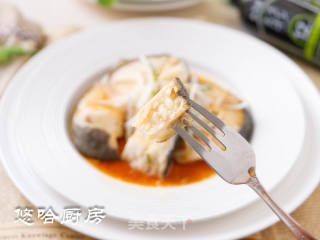 清蒸鳕鱼（无油）的做法步骤：6