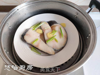 清蒸鳕鱼（无油）的做法步骤：4