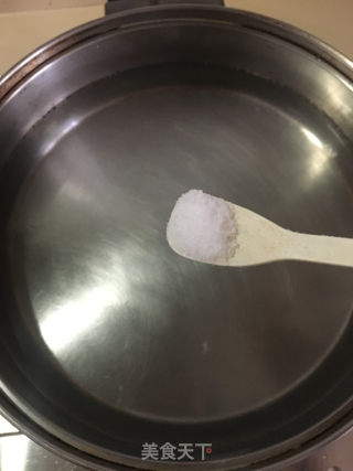 白灼菜心苗的做法步骤：2