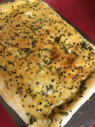 香葱肉松饼的做法步骤：16
