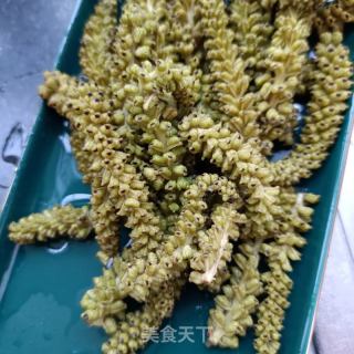 肉丝炒核桃花的做法步骤：5