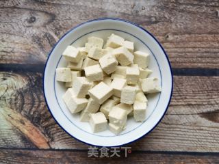 香椿酱蒸豆腐的做法步骤：3
