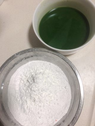 艾草肉松青团的做法步骤：3