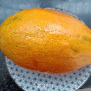 木瓜酸奶的做法步骤：1