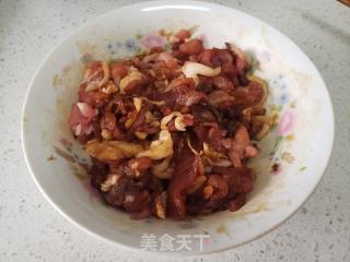 蒜苔炒肉丝的做法步骤：2