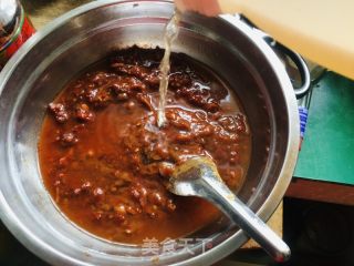 菠菜香菇炸酱面的做法步骤：6