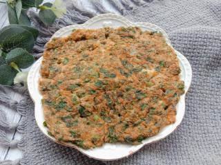 茼蒿煎鸡蛋的做法步骤：7