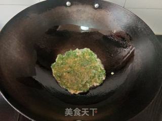 茼蒿煎鸡蛋的做法步骤：5