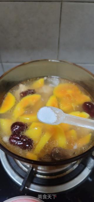 木瓜排骨汤的做法步骤：7