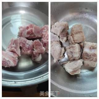 木瓜排骨汤的做法步骤：3