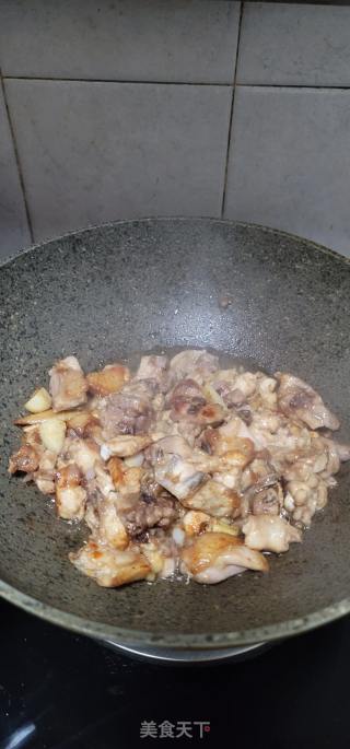 香芹焗滑鸡的做法步骤：7