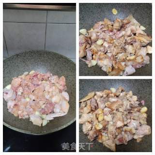 香芹焗滑鸡的做法步骤：5