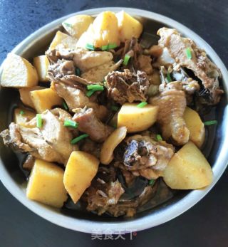 土豆蒸鸡块的做法步骤：8