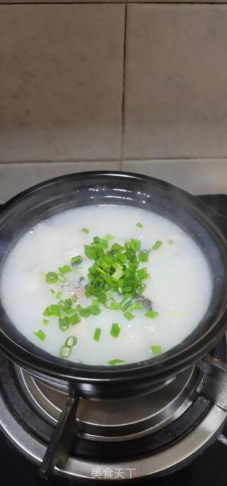 生滚黑鱼片粥的做法步骤：8