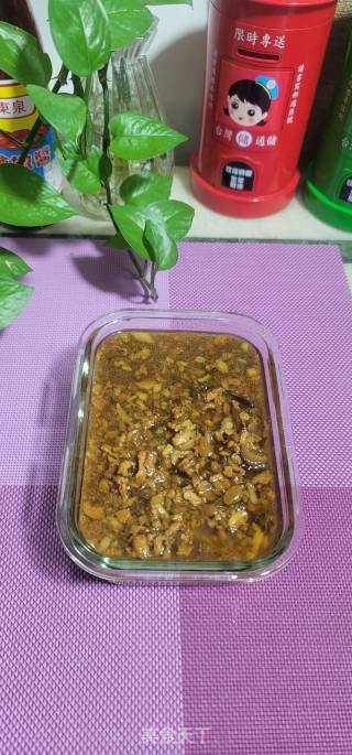 黄豆酱烧香菇肉酱的做法步骤：9