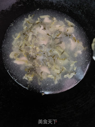 酸菜汤面的做法步骤：9