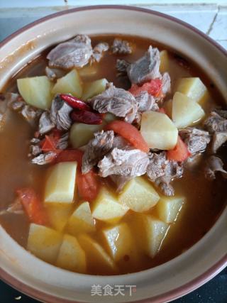 西红柿土豆炖牛腩的做法步骤：11
