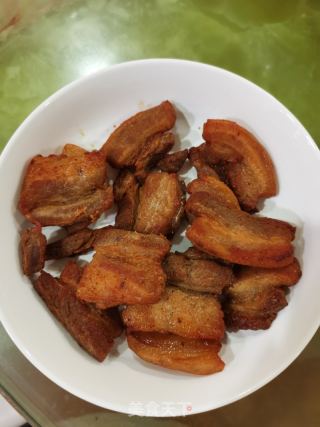 闽南蒜香猪油粕的做法步骤：7