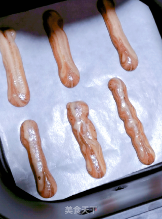 不用打发的猫舌饼干的做法步骤：7