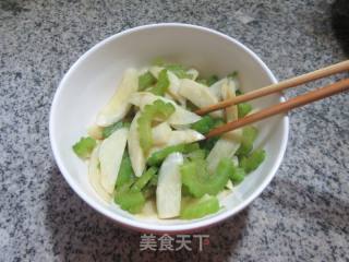 苦瓜拌茭白的做法步骤：8
