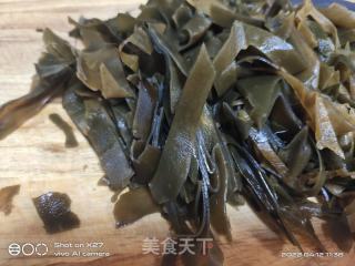 凉拌海带的做法步骤：1