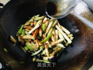 家常蒜香茄子的做法步骤：7