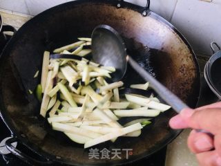 家常蒜香茄子的做法步骤：4